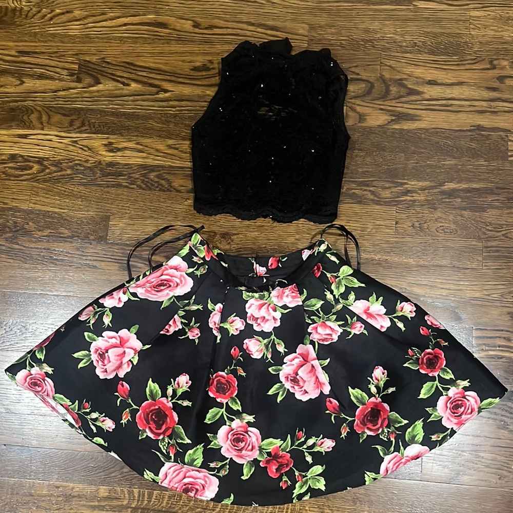 Formal Two-Piece Set With Halter Top - image 1